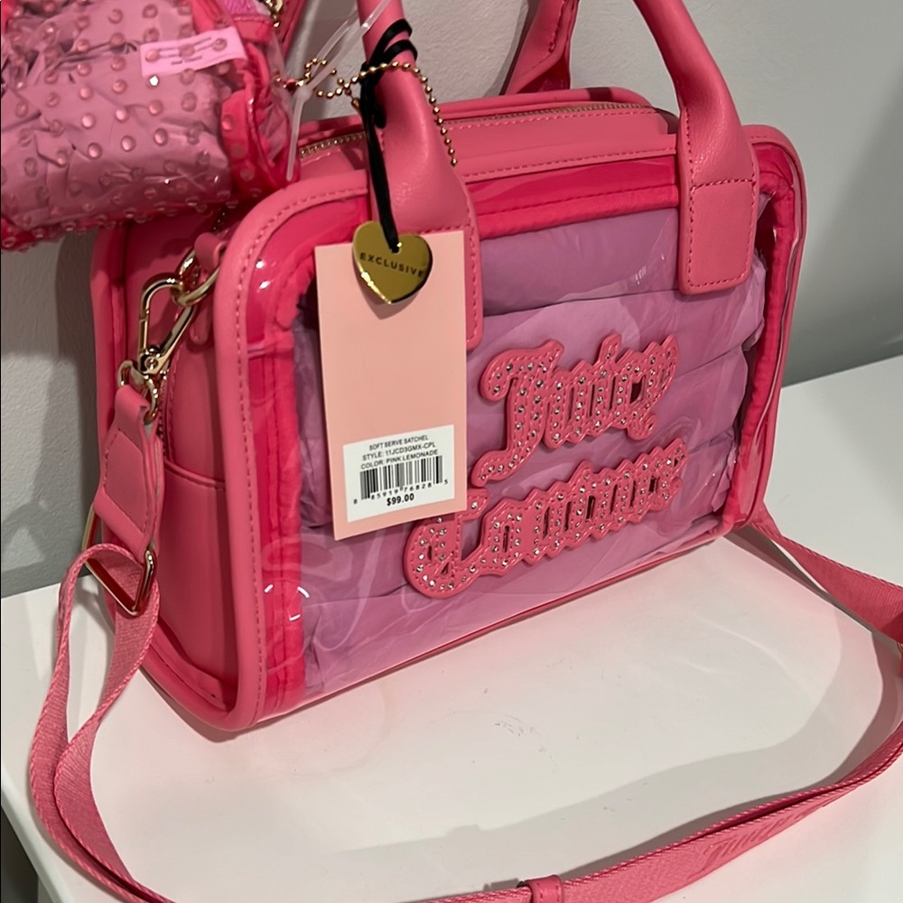 Juicy Couture Pink Crossbody Bag - Picture 5 of 9